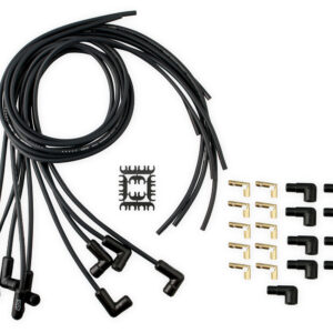 8mm Spark Plug Wire Set w/90-Deg Ceramic Boots