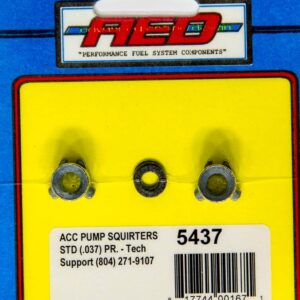 .037in Accelerator Pump Squirters