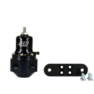 Universal Adjstable Fuel Pressure Regulator Black