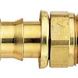 #4 Socketless Hose To 1/4 Male Pipe Fitting