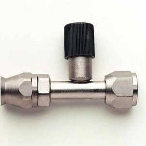 Straight -10 Hose End w/Charge Port