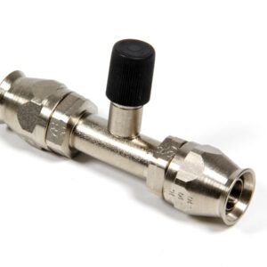 Straight -10 Hose Fiting w/Charge Port