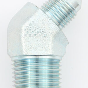 45 Male Elbow #4 To 1/4 Npt Steel Fitting