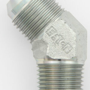 45 Male Elbow #12 To 1/2 Npt Steel Fitting