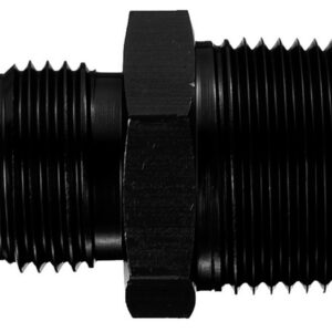 Str Alum #6 Flare 1/4in Black