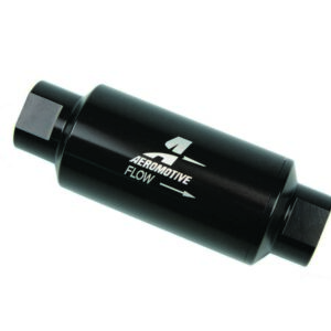 Inline Fuel Filter - 100 Micron- Black