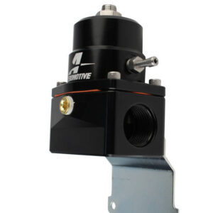 Adj EFI Regulator w/2 10an Inlets - Black