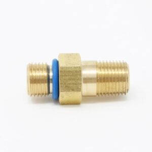 Adapter 10mm x 1.0 Male to 1/8-MNPT  Brass