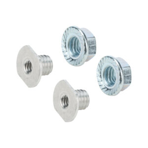 Threaded Nut Insert Aluminum 2pk