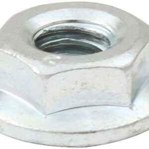 Spin Lock Nuts 10pk Silver