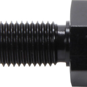 Straight Bulkhead -3 Black 10pk