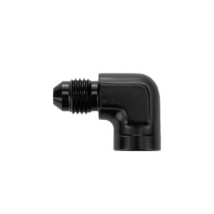 Adapter Fitting Aluminum 4AN to 1/8 NPT 90 Deg