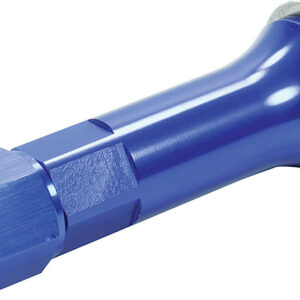 Carb Fitting w/washer 7/8-20 to -6 Female Blue