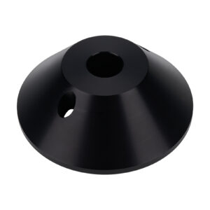 Coil Over Top 5/8in Hole Black