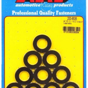 Black Washers - 9/16 ID x 1 OD (10)