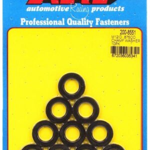 12mm ID Washers 10pk .875 OD Chamfer