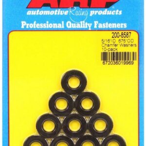 Black Washers - 5/16 ID x .675 OD (10)