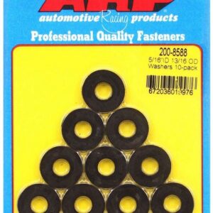 Black Washers - 5/16 ID x 13/16 OD (10)