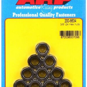 Hex Nuts - 3/8-24 (10)