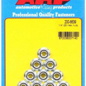Hex Nuts - 1/4-28 (10)