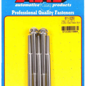 S/S Bolt Kit - 12pt. (5) 1/4-20 x 3.250