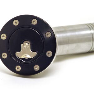 Billet Locking Gas Cap Black 67-68 Camaro