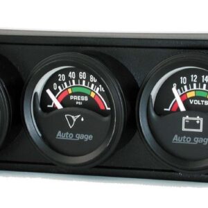 1-1/2in Blk Elec Gauge Panel