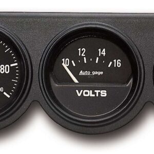 2-5/8 Blk Mech Gauge Pnl