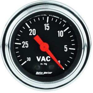 Vacuum 30 IN.Hg.