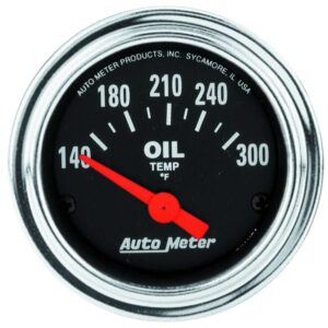2-1/16in Oil Temp Gauge 140-300