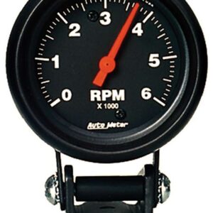 6000 Rpm Black Tach