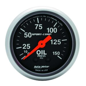 Sport Comp 2 1/16in Oil 0-150 PSI Mech.