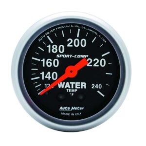2-1/16in Sport-Comp Water Temp.Gauge 120-240