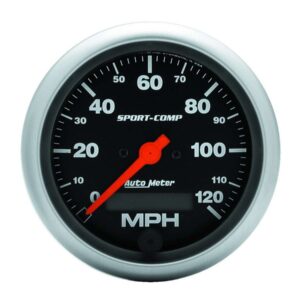 3-3/8in Sport Comp. Elec. 120MPH Speedometer