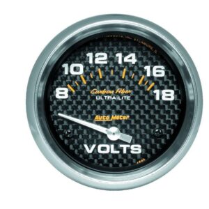 C/F 2-5/8in Voltmeter 8-18 Volts