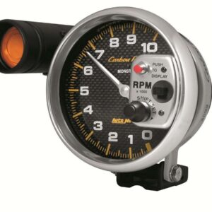 C/F 5in 10000RPM Tach w/Shift-Lite