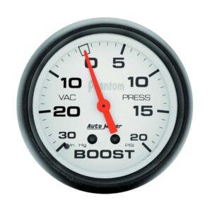 2-5/8in Phantom Boost Gauge 20psi