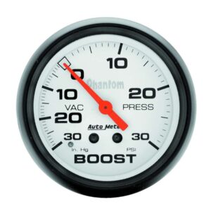 2-5/8in Phantom Boost Gauge 30psi