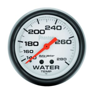 2-5/8in Phantom Water Temp Gauge 140-280