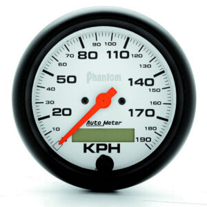 3-3/8 Phantom Speedo - Metric 190KPH