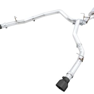 19+ Ram 5.7 1500 Exhaust Dual Outlet Black Tips