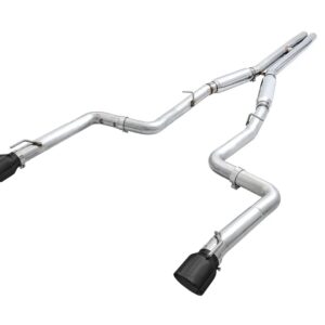 15+ Charger 6.4 6.2 Exh Dual Outlet Black Tips