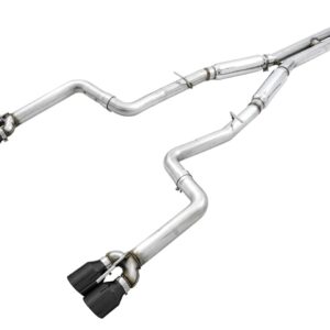 15+ 6.2 6.4 Challenger Dual Exh Quad Black Tips