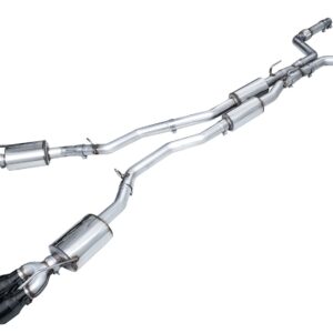 Explorer ST Exhaust Dual Exh Quad Black Tips