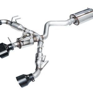 23+ Corolla Exhaust Triple Outlet Black Tips