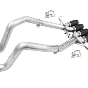 C7 Corvette Exhaust Quad Black Tips