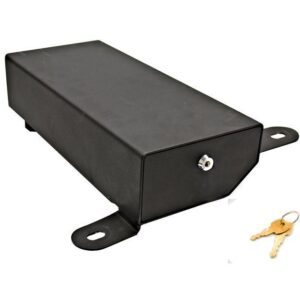 Black-Underseat Lock Box Passenger side