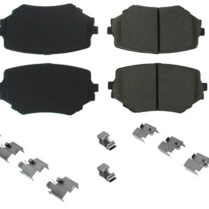 Posi-Quiet Ceramic Brake Pads with Shims and Har