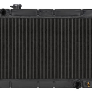 66-67 Chevelle Radiator Manual Trans Black