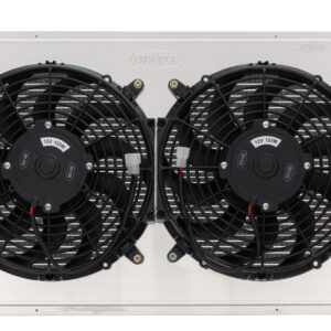 84-90 Corvette Radiator w/ Dual 12in Fan Kit
